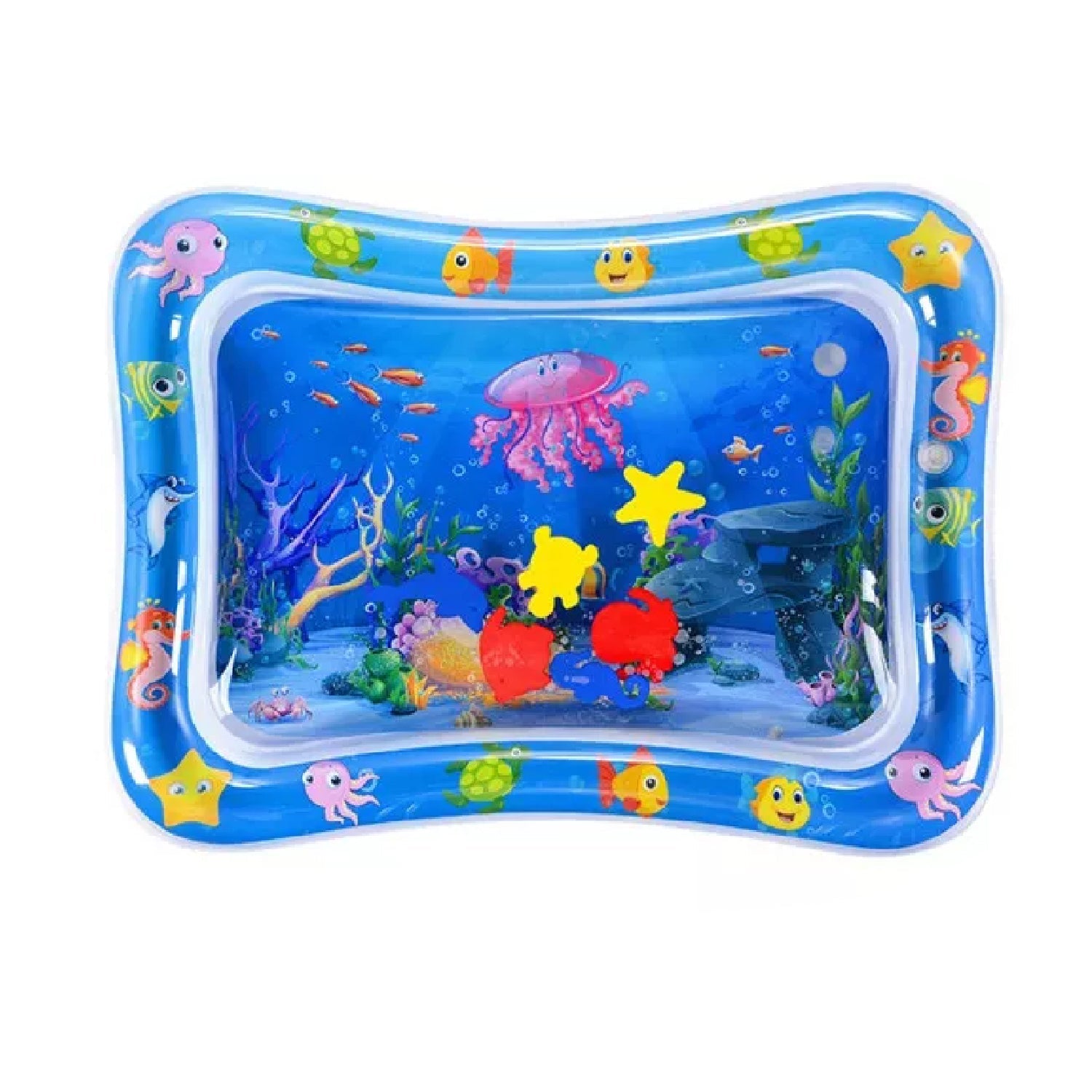 8090B Baby Kids Water Play Mat Toys Baby Slapped Pad Water & Leak Proof Baby Carpet Inflatable, Fun & Play Centre Indoor and Outdoor Water Play Mat DeoDap 8090B Baby Kids Water Play Mat Toys Baby Slapped Pad Water & Leak Proof Baby Carpet Inflatable, Fun & Play Centre Indoor and Outdoor Water Play Mat DeoDap
